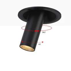 Foco LED empotrable orientable 