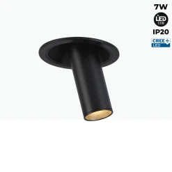 Foco LED empotrable orientable 