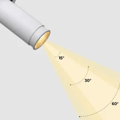 Foco LED empotrable orientable 