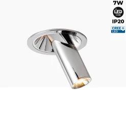 Foco LED empotrable orientable 