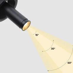 Foco LED empotrable orientable 