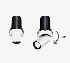Foco LED empotrable orientable - 7W - Chip Cree - 24°