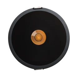 Foco LED empotrable 11W "KOPPA"- Óptica 24º - Color negro - Corte Ø 100mm - Bajo UGR