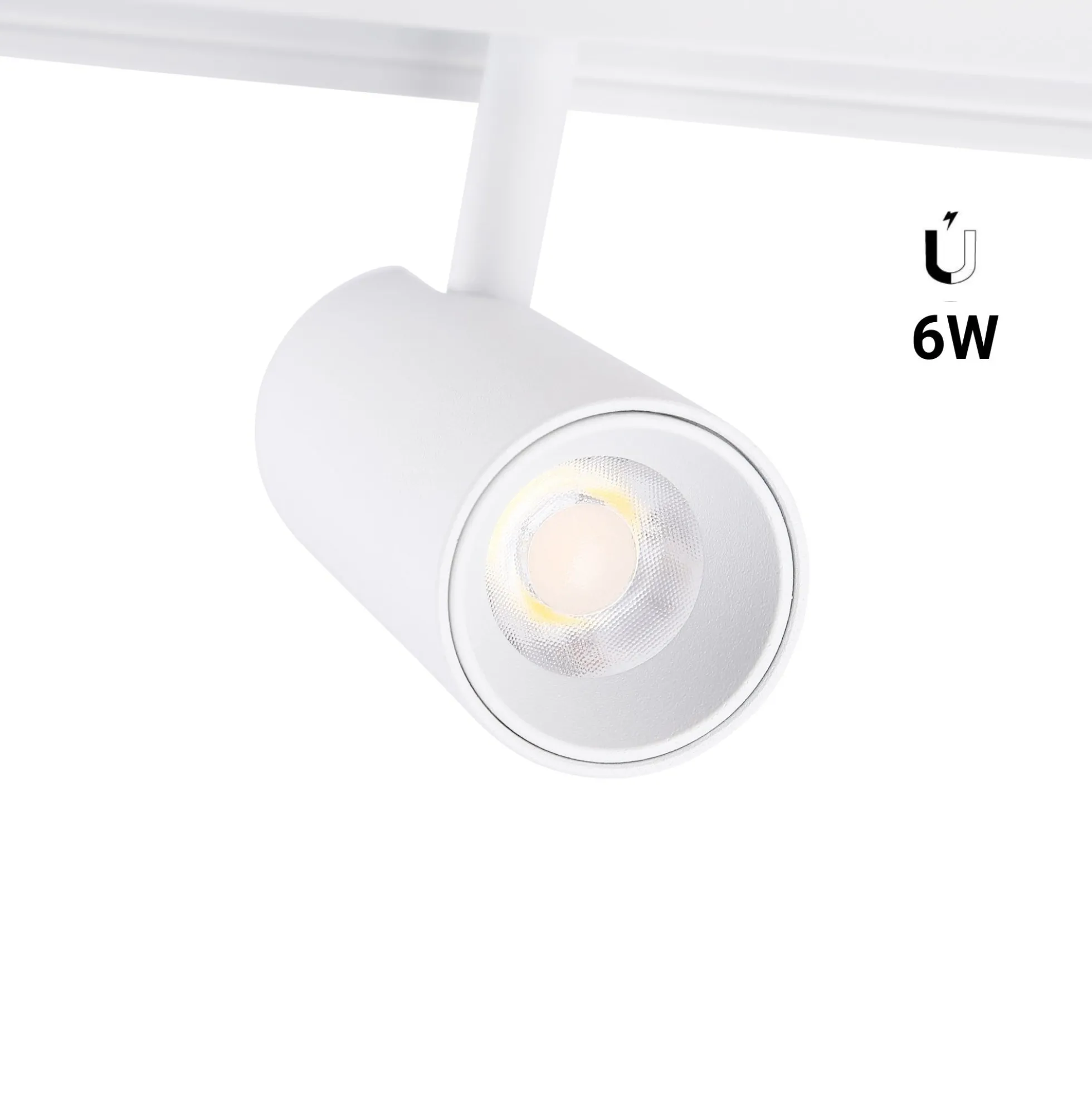 Foco LED para carril magnético 48V - 6W
