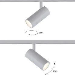 Foco LED para carril magnético 48V - 6W