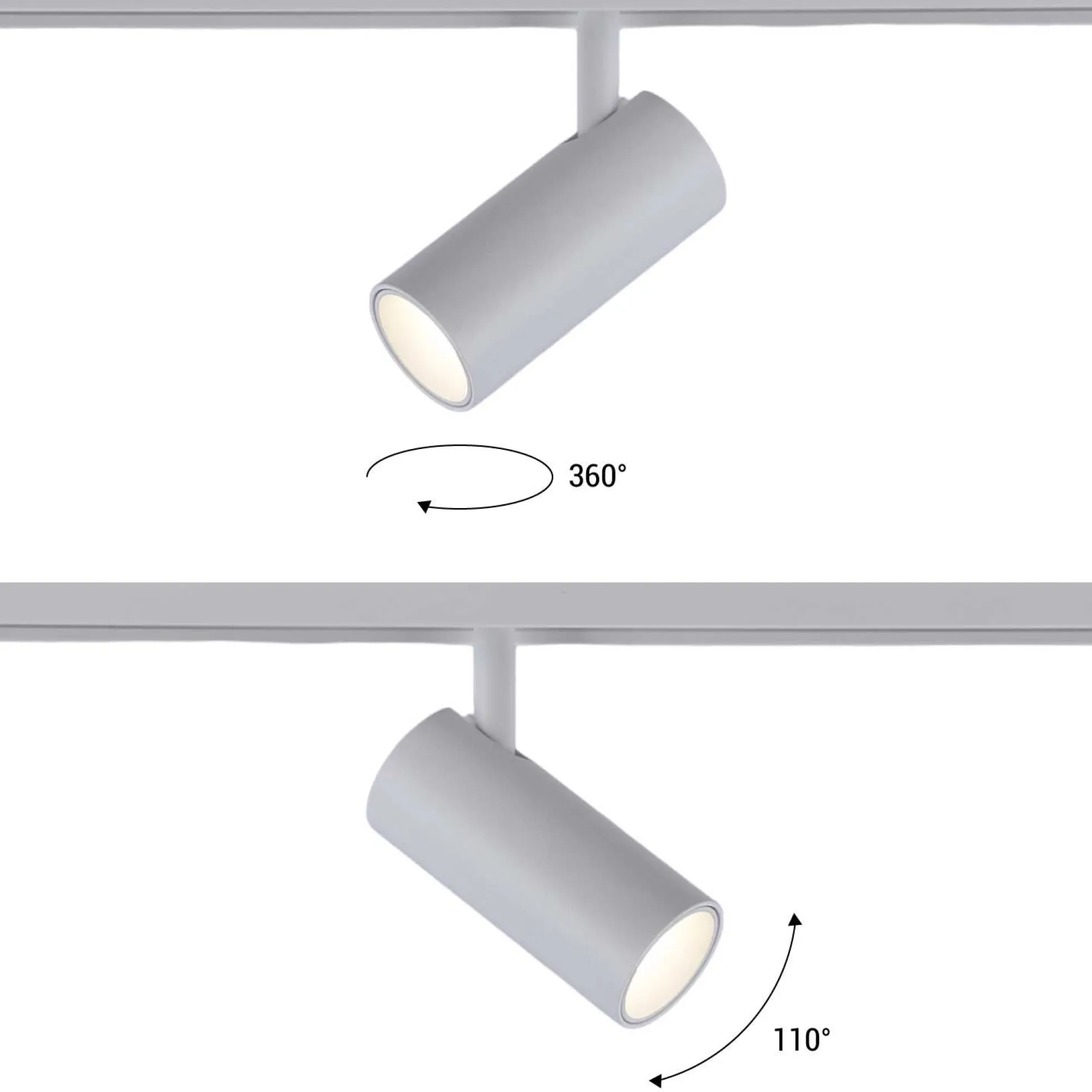 Foco LED para carril magnético 48V - 6W