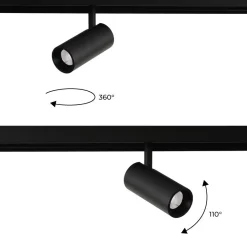 Foco LED para carril magnético 48V - 18W