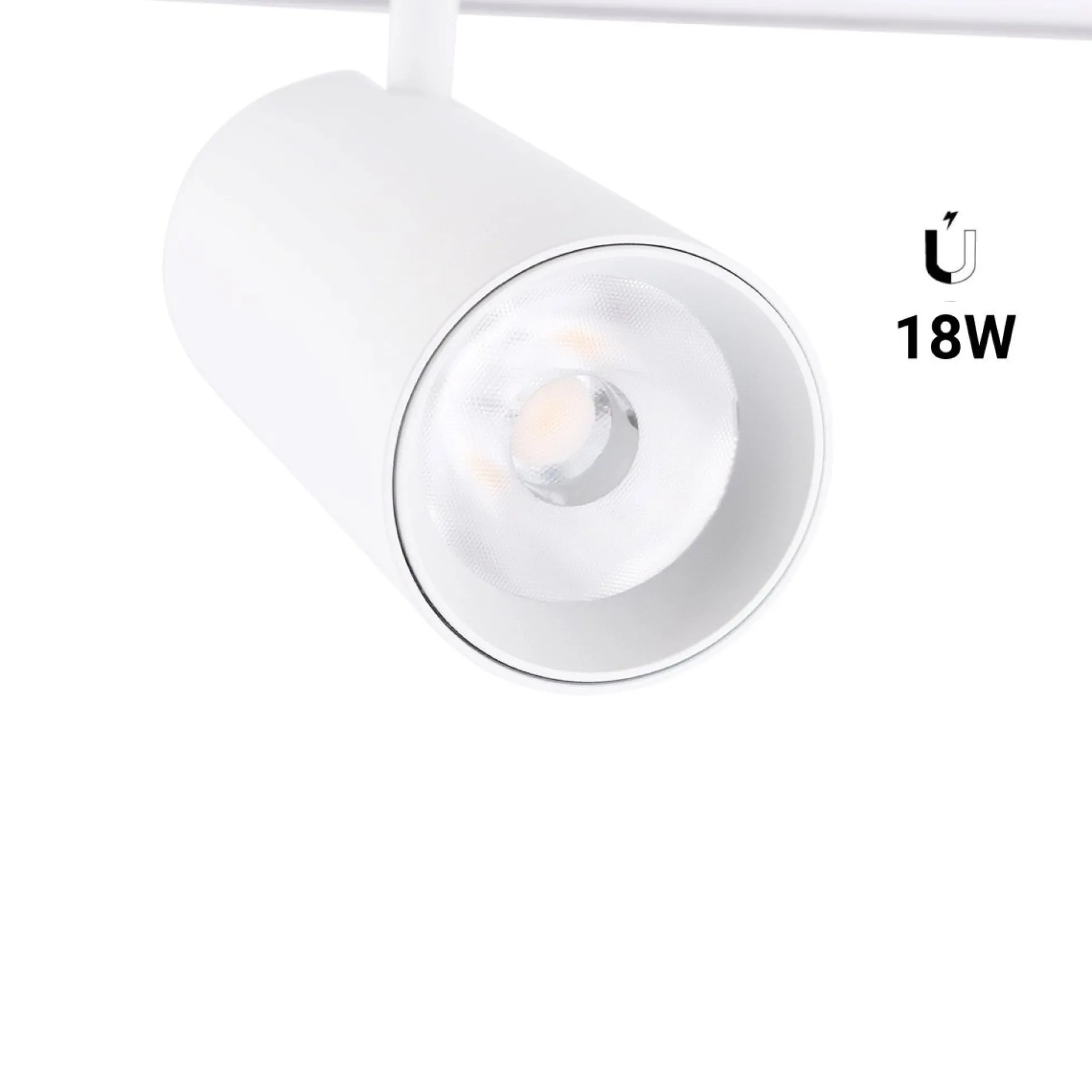 Foco LED para carril magnético 48V - 18W