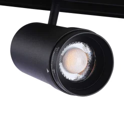Foco LED para carril magnético con Zoom 10-55º - 48V - 12W
