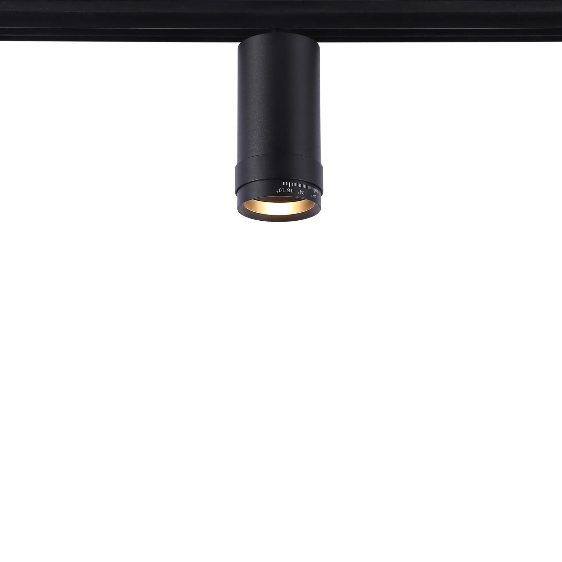 Foco LED para carril magnético con Zoom 10-55º - 48V - 12W