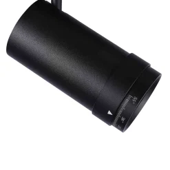Foco LED para carril magnético con Zoom 10-55º - 48V - 12W