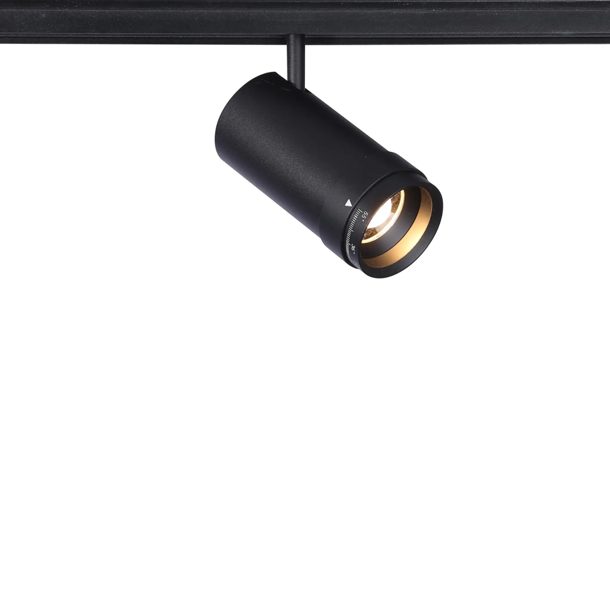 Foco LED para carril magnético con Zoom 10-55º - 48V - 12W
