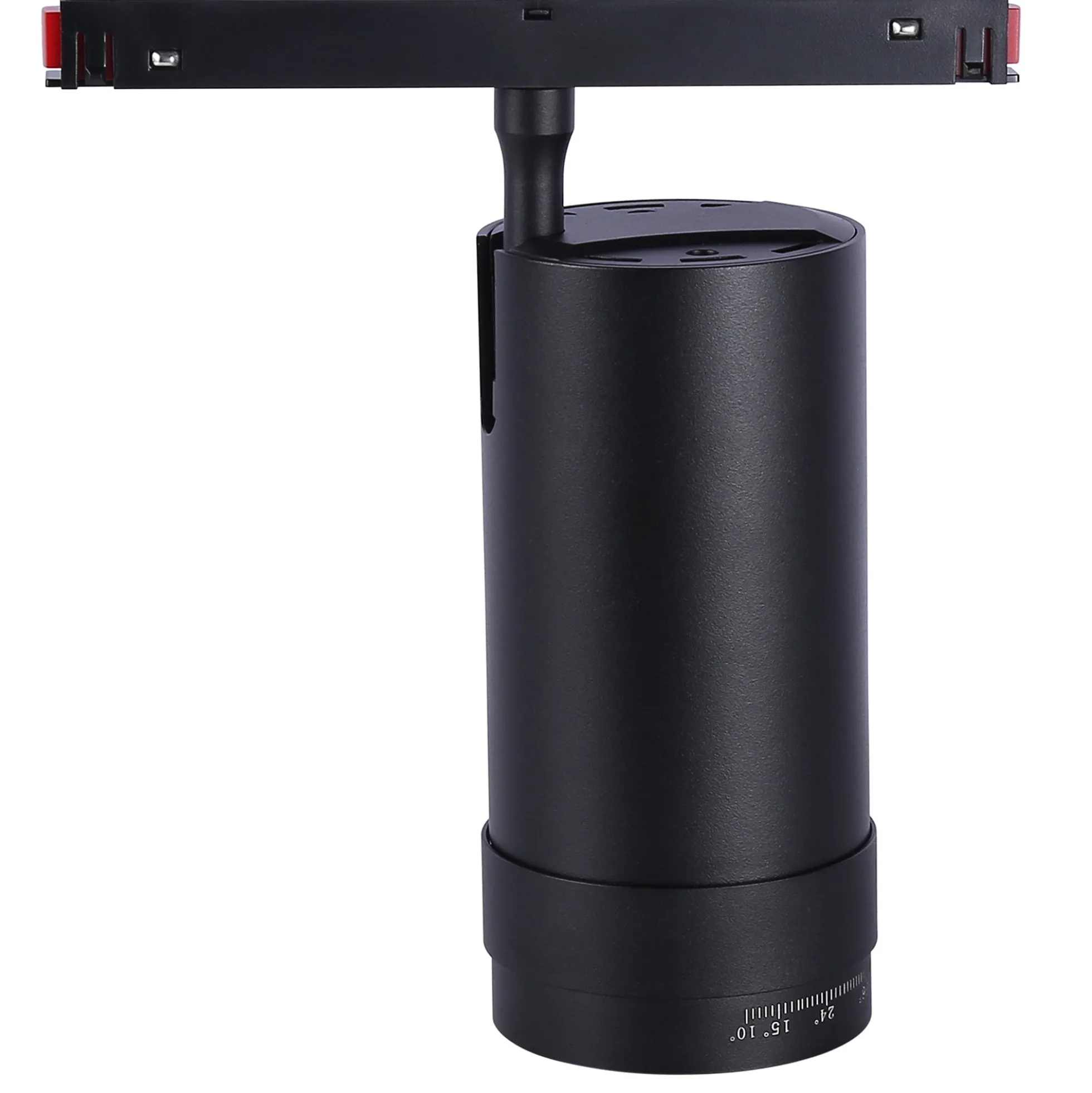 Foco LED para carril magnético con Zoom 10-55º - 48V - 25W
