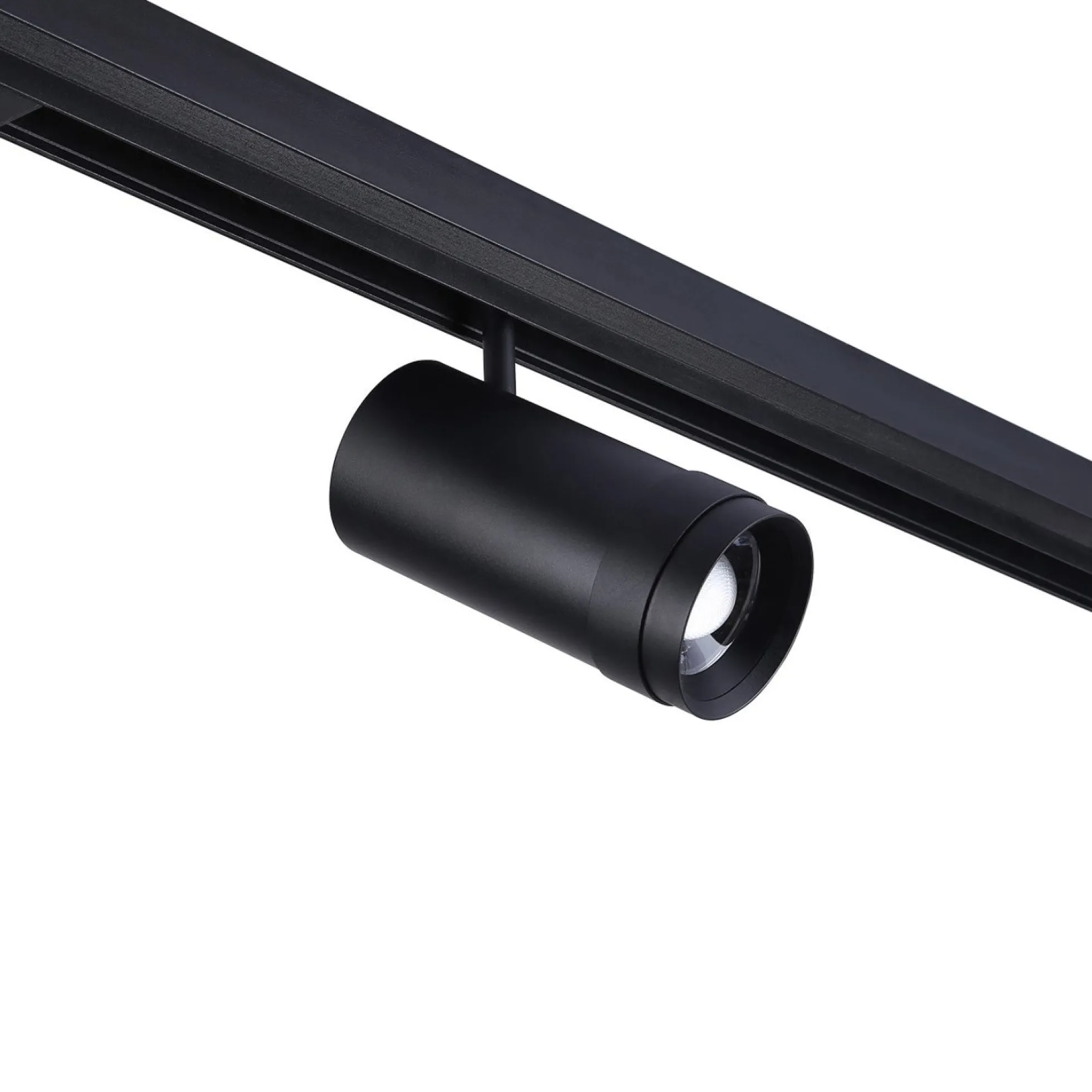 Foco LED para carril magnético con Zoom 10-55º - 48V - 25W