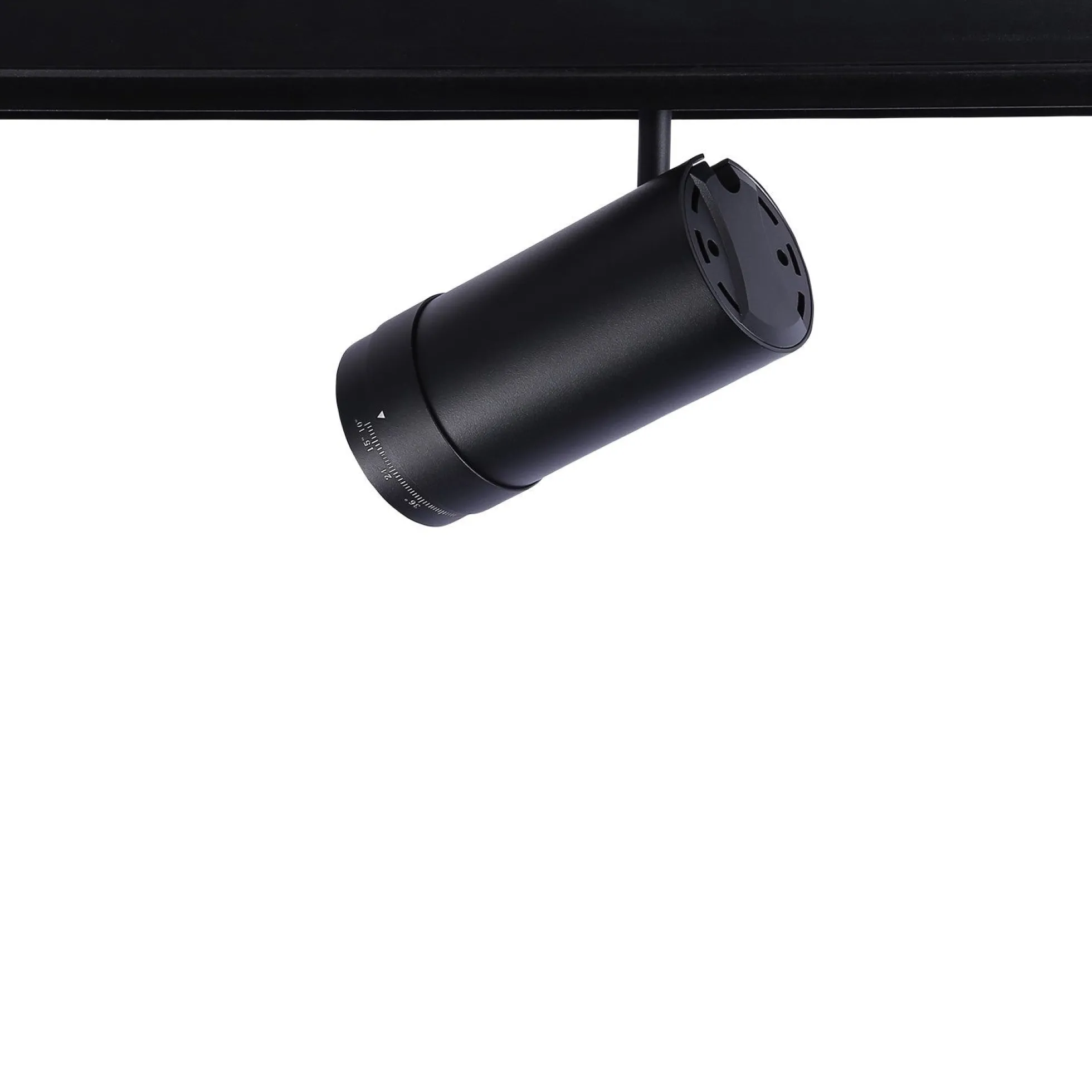Foco LED para carril magnético con Zoom 10-55º - 48V - 25W