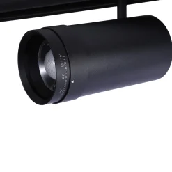 Foco LED para carril magnético con Zoom 10-55º - 48V - 25W