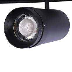 Foco LED para carril magnético con Zoom 10-55º - 48V - 25W