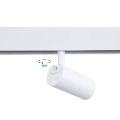 Foco LED para carril magnético RGB + CCT - 48V - 6W - Mi Light