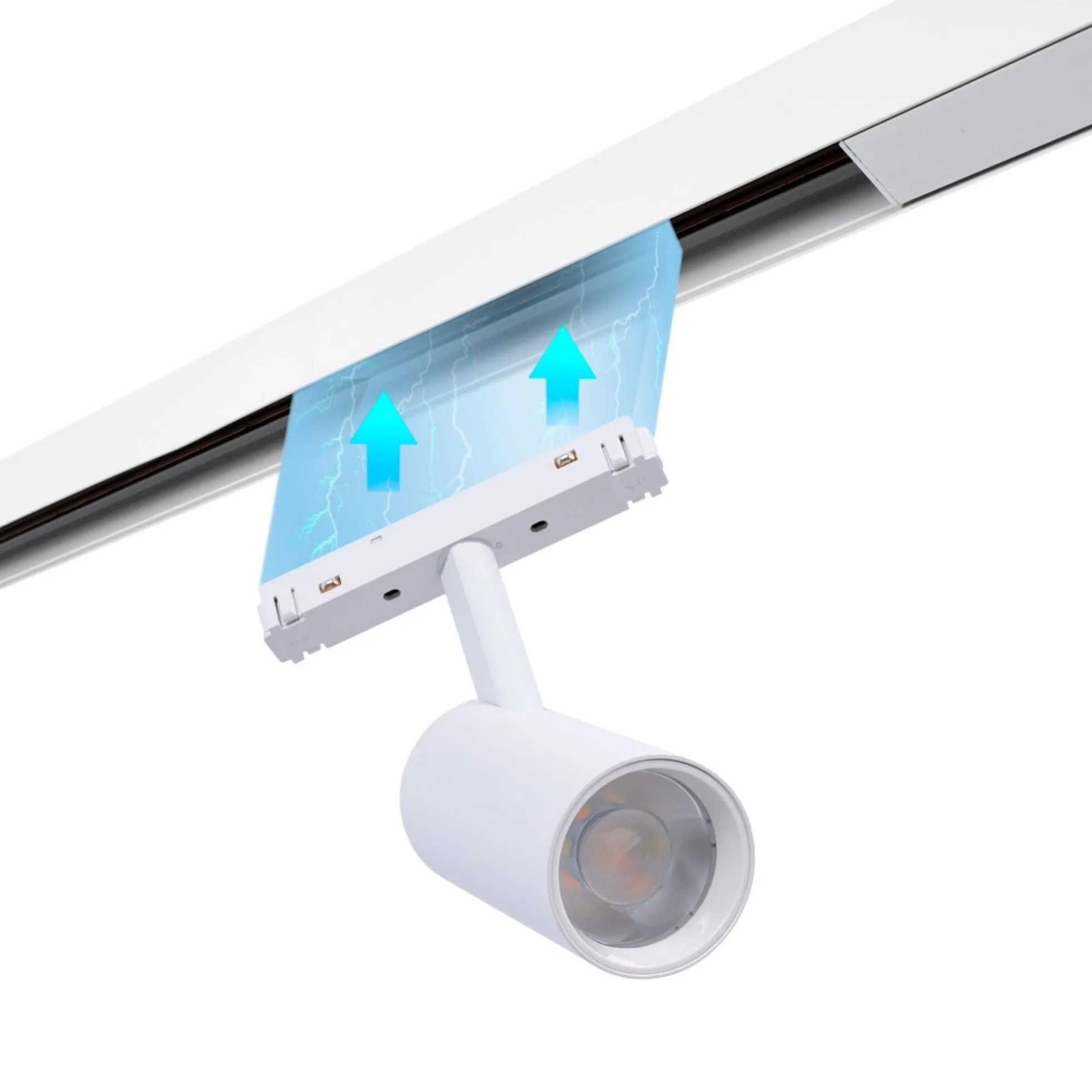 Foco LED para carril magnético RGB + CCT - 48V - 6W - Mi Light