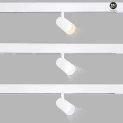 Foco LED para carril magnético RGB + CCT - 48V - 12W - Mi Light