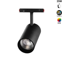 Foco LED para carril magnético RGB + CCT - 48V - 25W - Mi Light