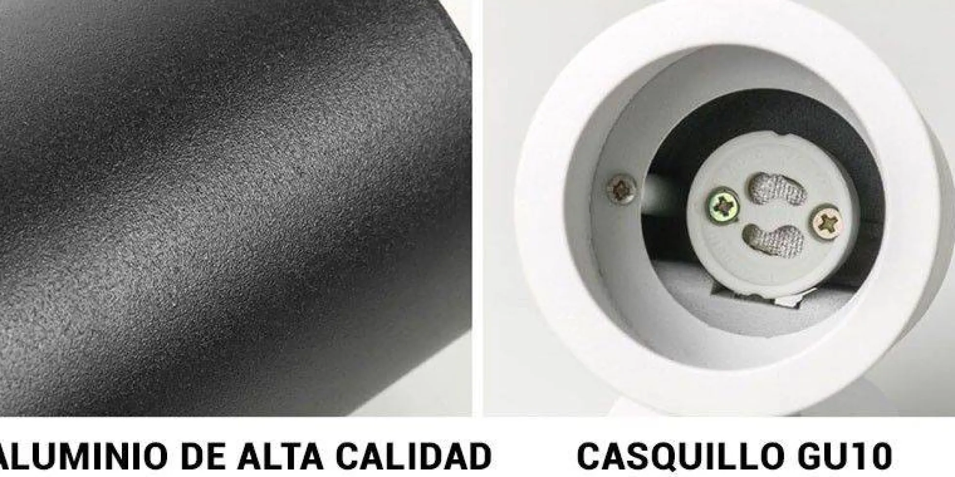 Foco LED para Carril Monofásico Orientable GU10