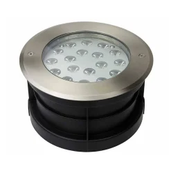 Foco LED RGB Empotrable en suelo 18W 12V-DC IP67