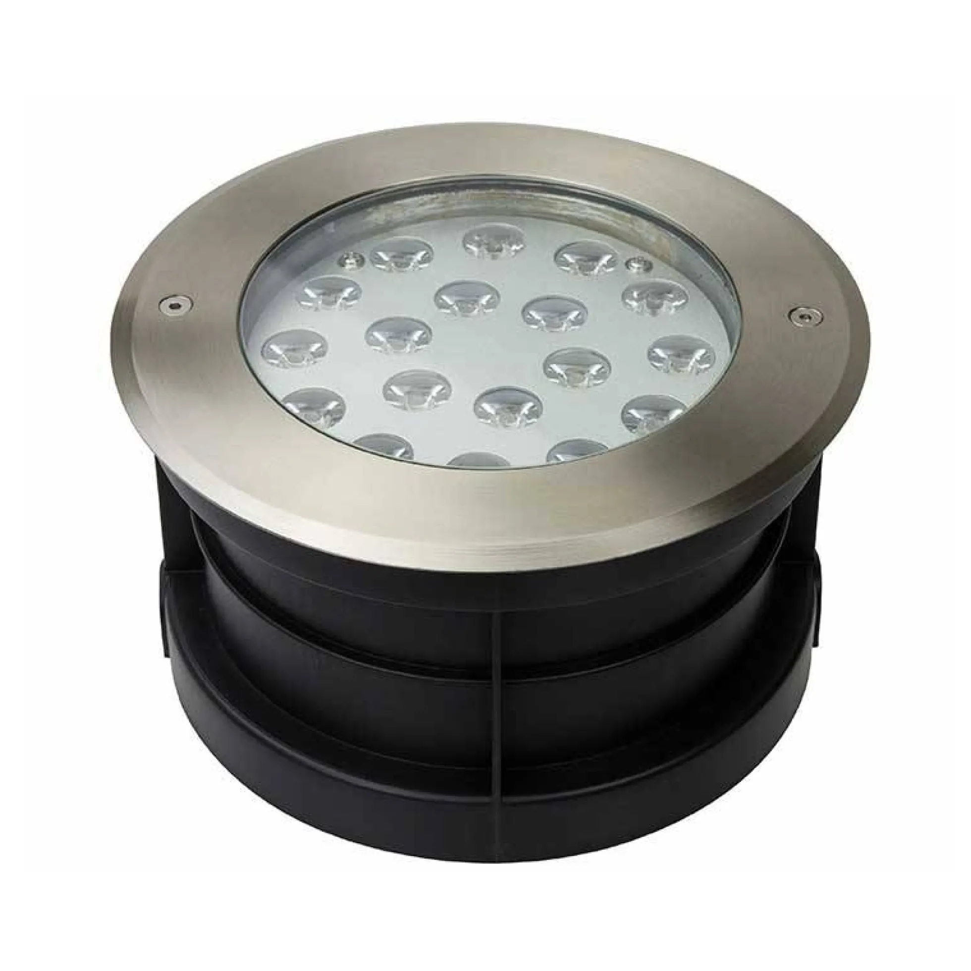 Foco LED RGB Empotrable en suelo 18W 12V-DC IP67