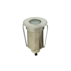 Foco LED RGB empotrable en suelo 3W 12V-DC IP67