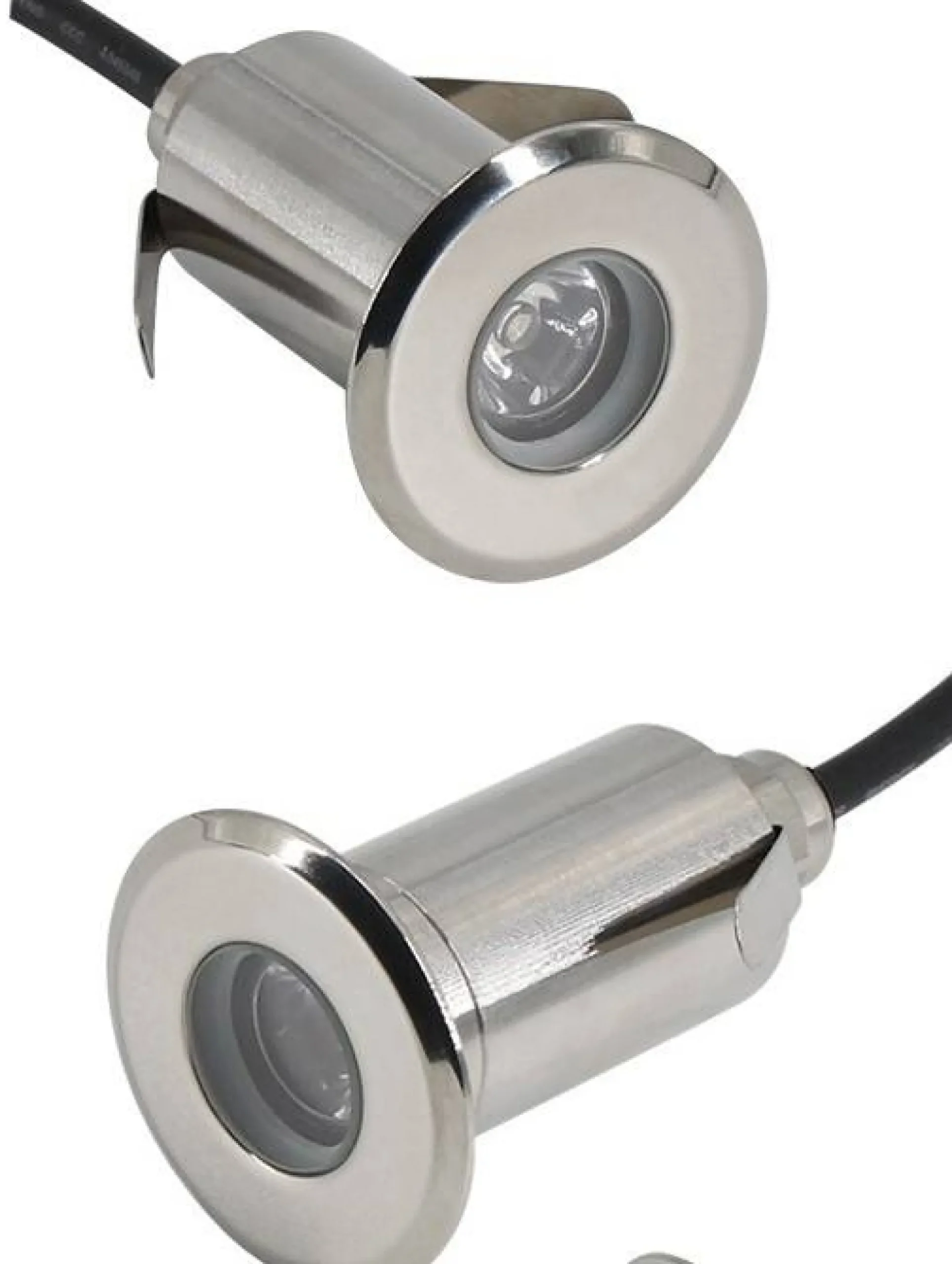 Foco LED RGB empotrable en suelo 3W 12V-DC IP67