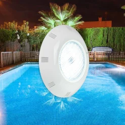 Foco LED sumergible para piscina - 12V AC - 24W - IP68 - Ø295mm