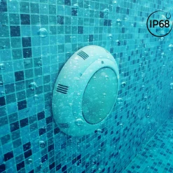 Foco LED sumergible para piscina - 12V AC - 24W - IP68 - Ø295mm