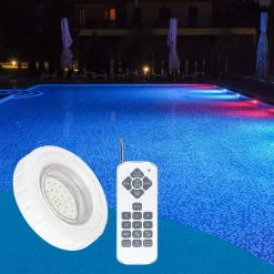 Foco LED sumergible para piscina - 12V AC - 3W - IP68 - Ø94mm