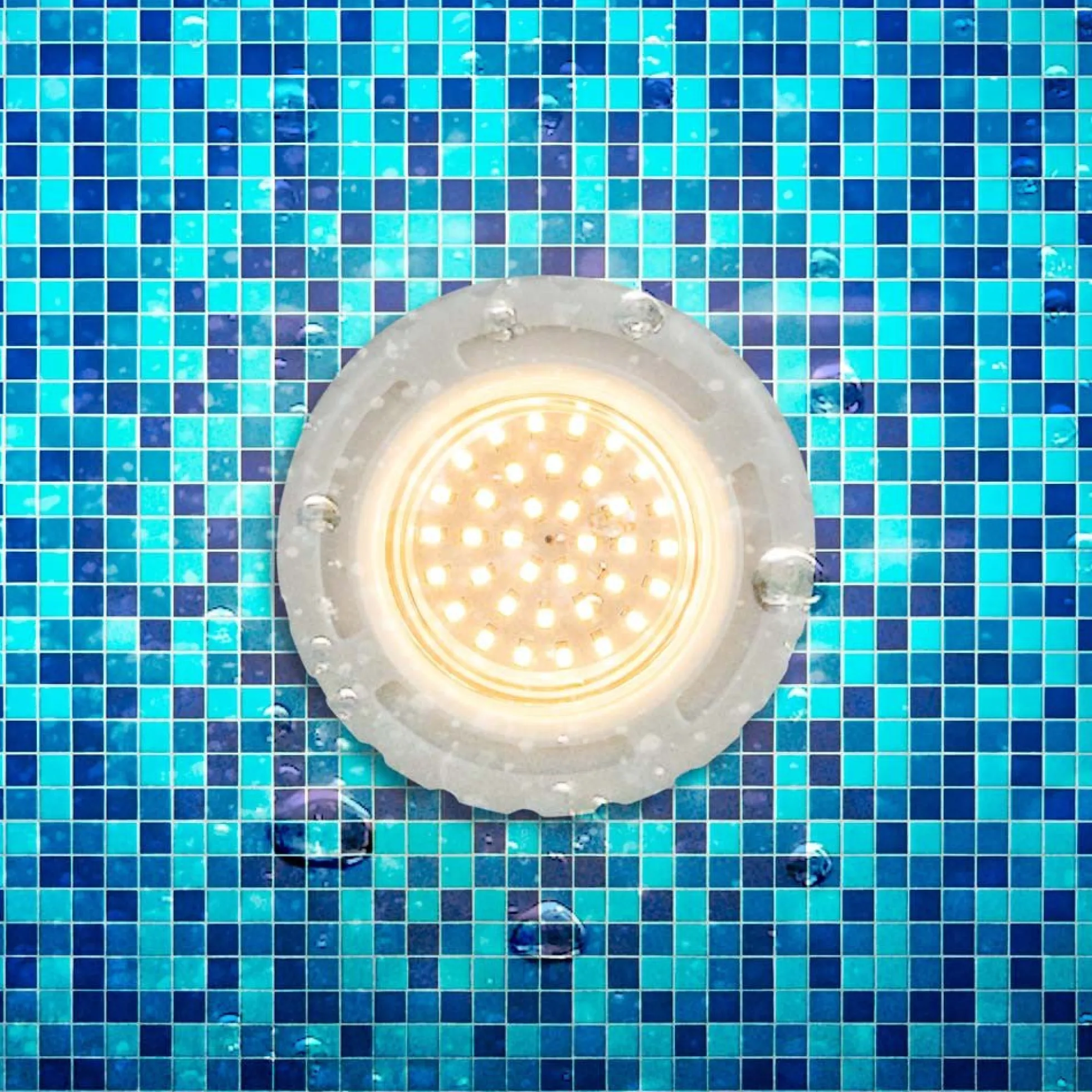 Foco LED sumergible para piscina - 12V AC - 3W - IP68 - Ø94mm