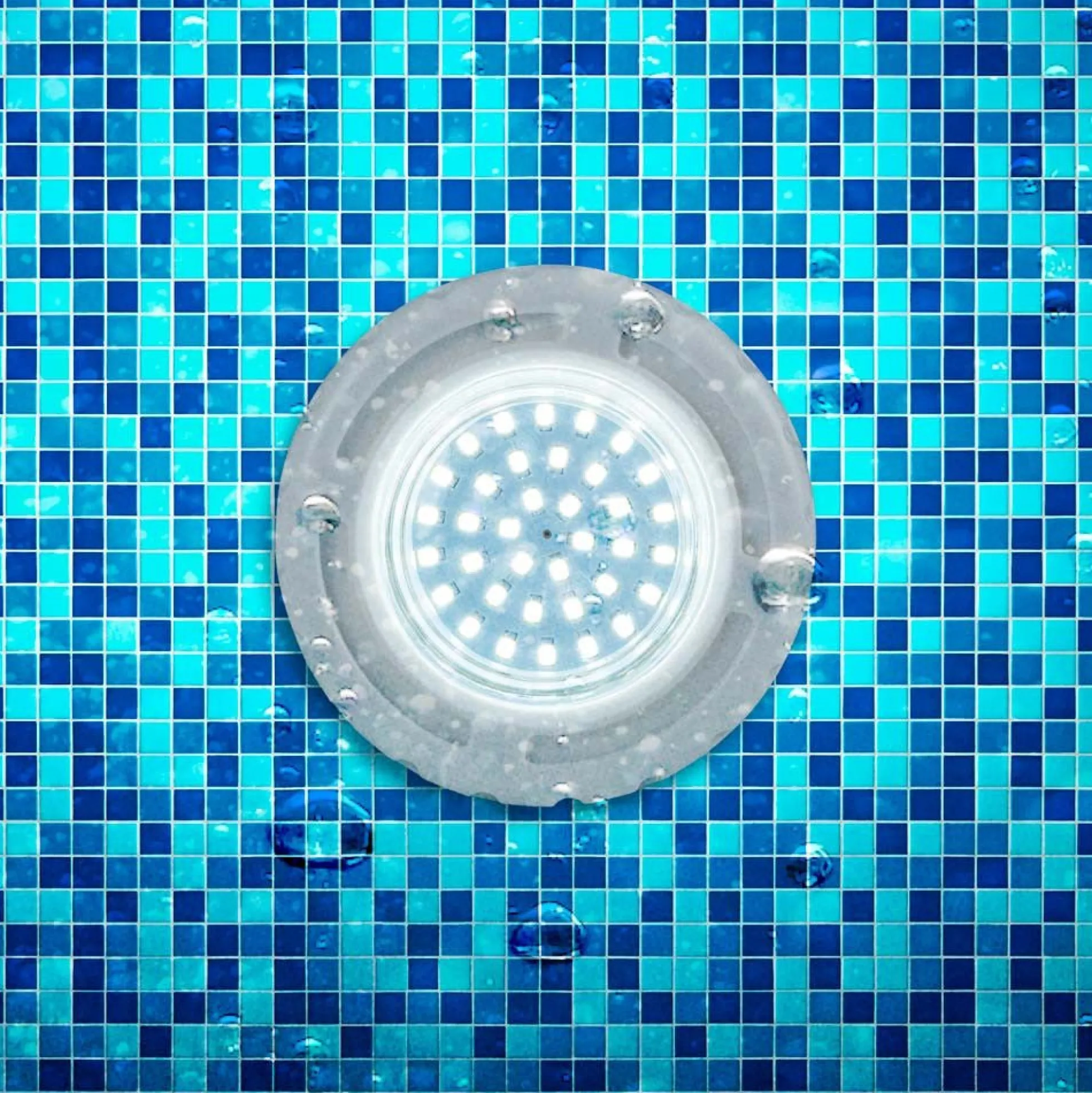 Foco LED sumergible para piscina - 12V AC - 3W - IP68 - Ø94mm