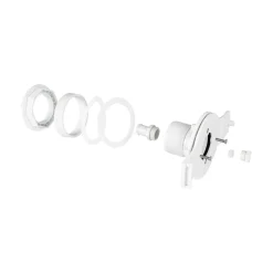 Foco LED sumergible para piscina de fibra - 12V AC - 24W - IP68 - Ø295mm