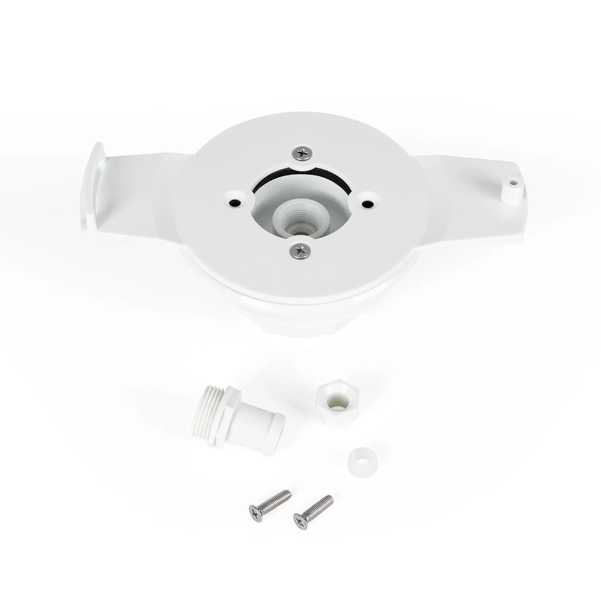 Foco LED sumergible para piscina de fibra - 12V AC - 24W - IP68 - Ø295mm