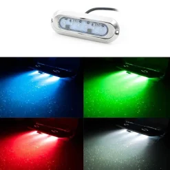 Foco LED sumergible RGB para embarcaciones - 12V - 30W - IP68