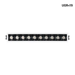 Foco lineal LED empotrable 14W - CCT - UGR18 - CRI90 - IP20