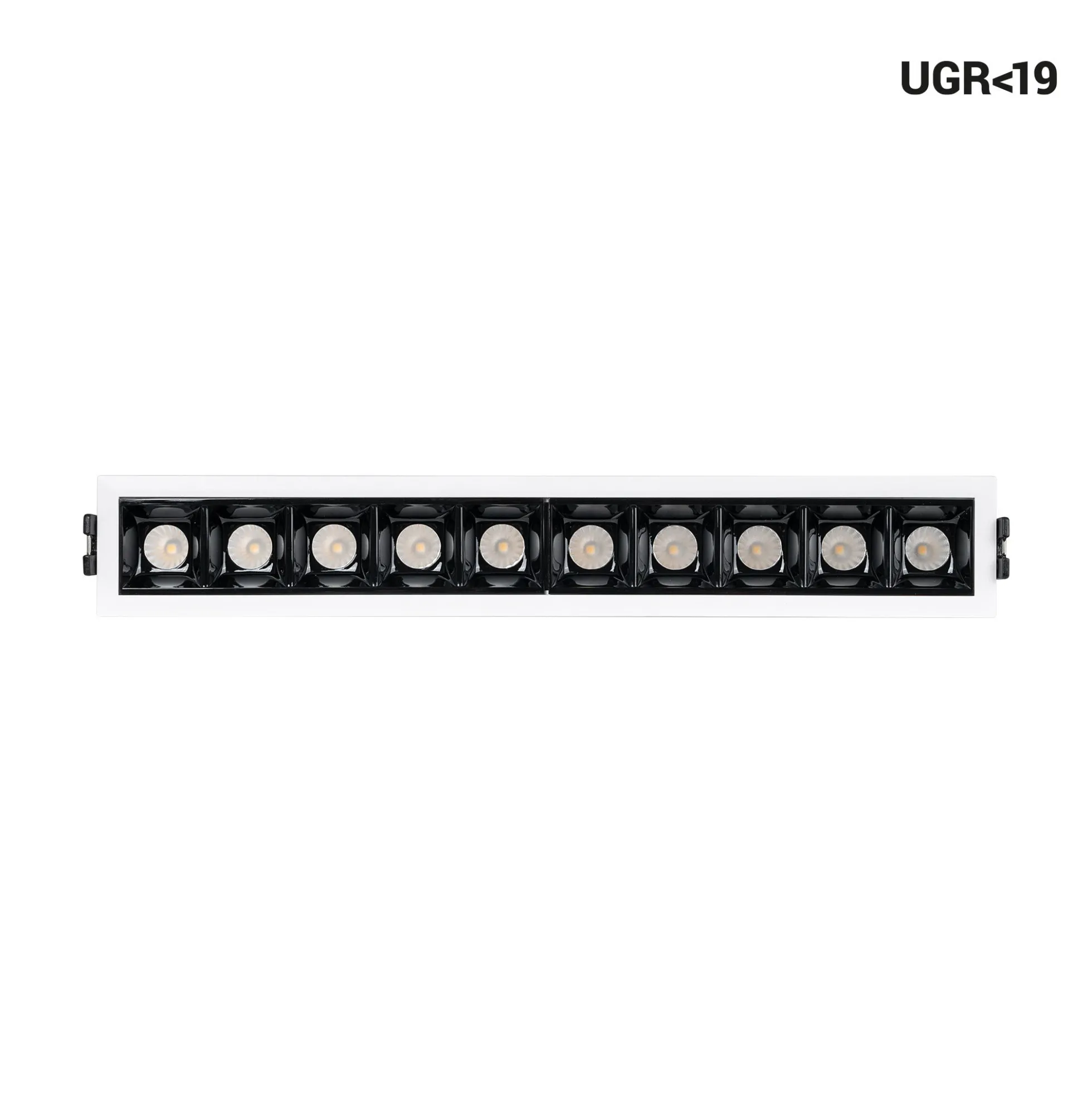 Foco lineal LED empotrable 14W - CCT - UGR18 - CRI90 - IP20