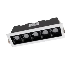 Foco lineal LED empotrable 10W - Chip OSRAM - UGR18 - CRI90