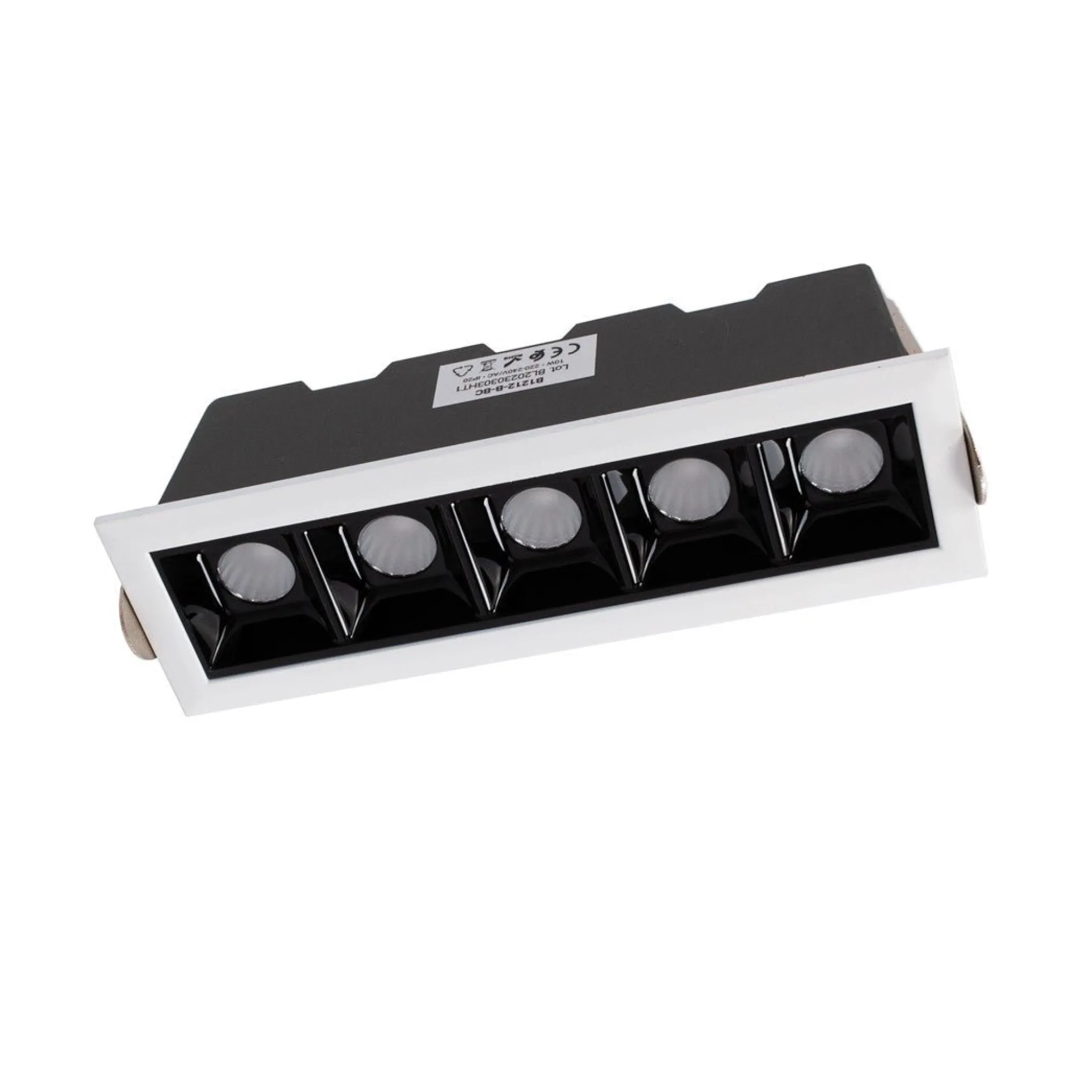 Foco lineal LED empotrable 10W - Chip OSRAM - UGR18 - CRI90