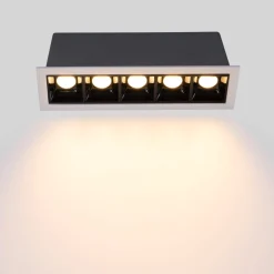 Foco lineal LED empotrable 10W - Chip OSRAM - UGR18 - CRI90