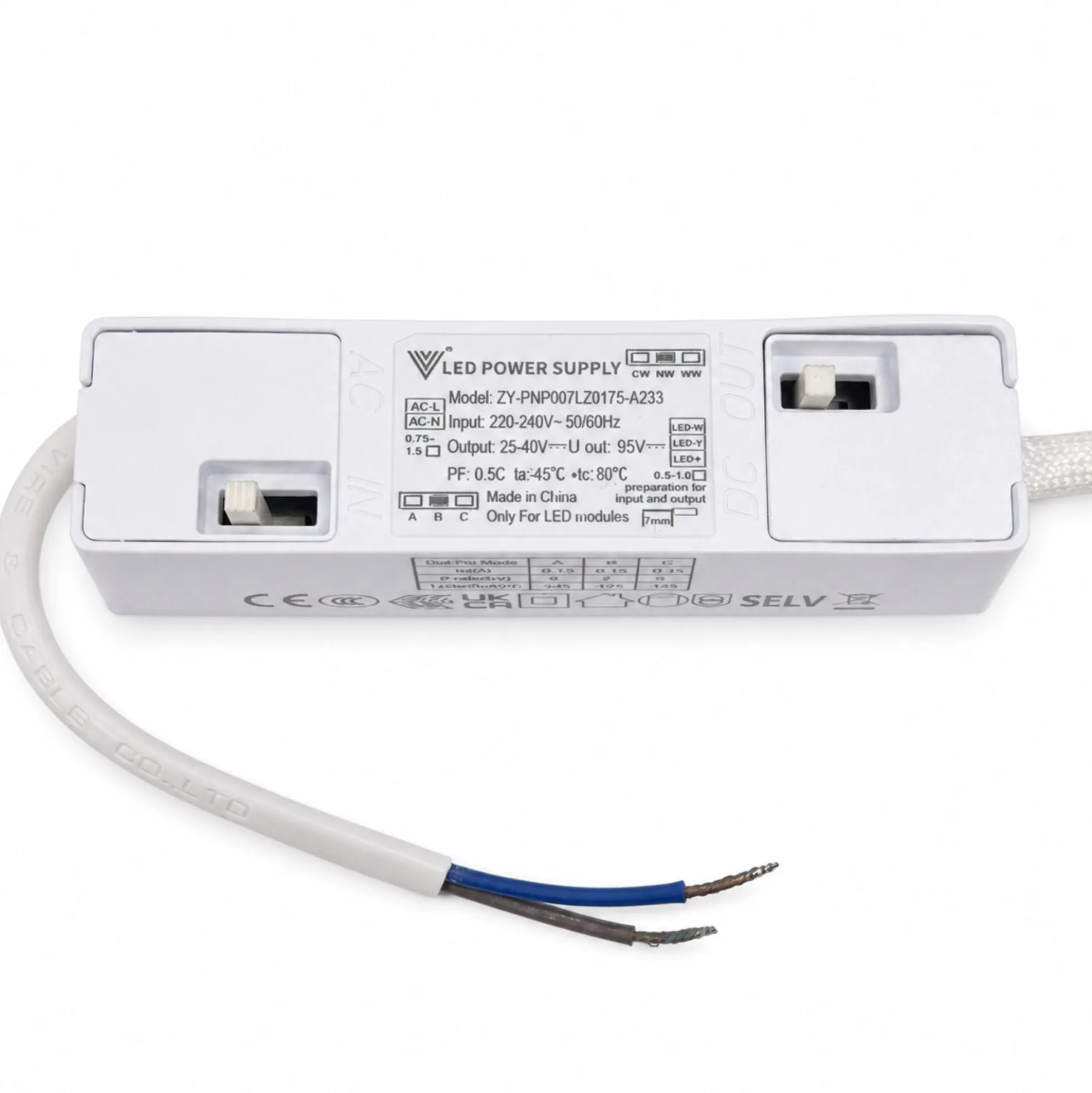 Foco lineal LED empotrable 7W - CCT - UGR18 - CRI90 - IP20