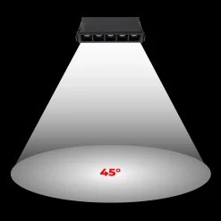 Foco lineal LED empotrable 7W - CCT - UGR18 - CRI90 - IP20