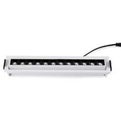 Foco lineal LED empotrable 20W - Orientable - UGR18 - CRI90 - Chip OSRAM - 2800K