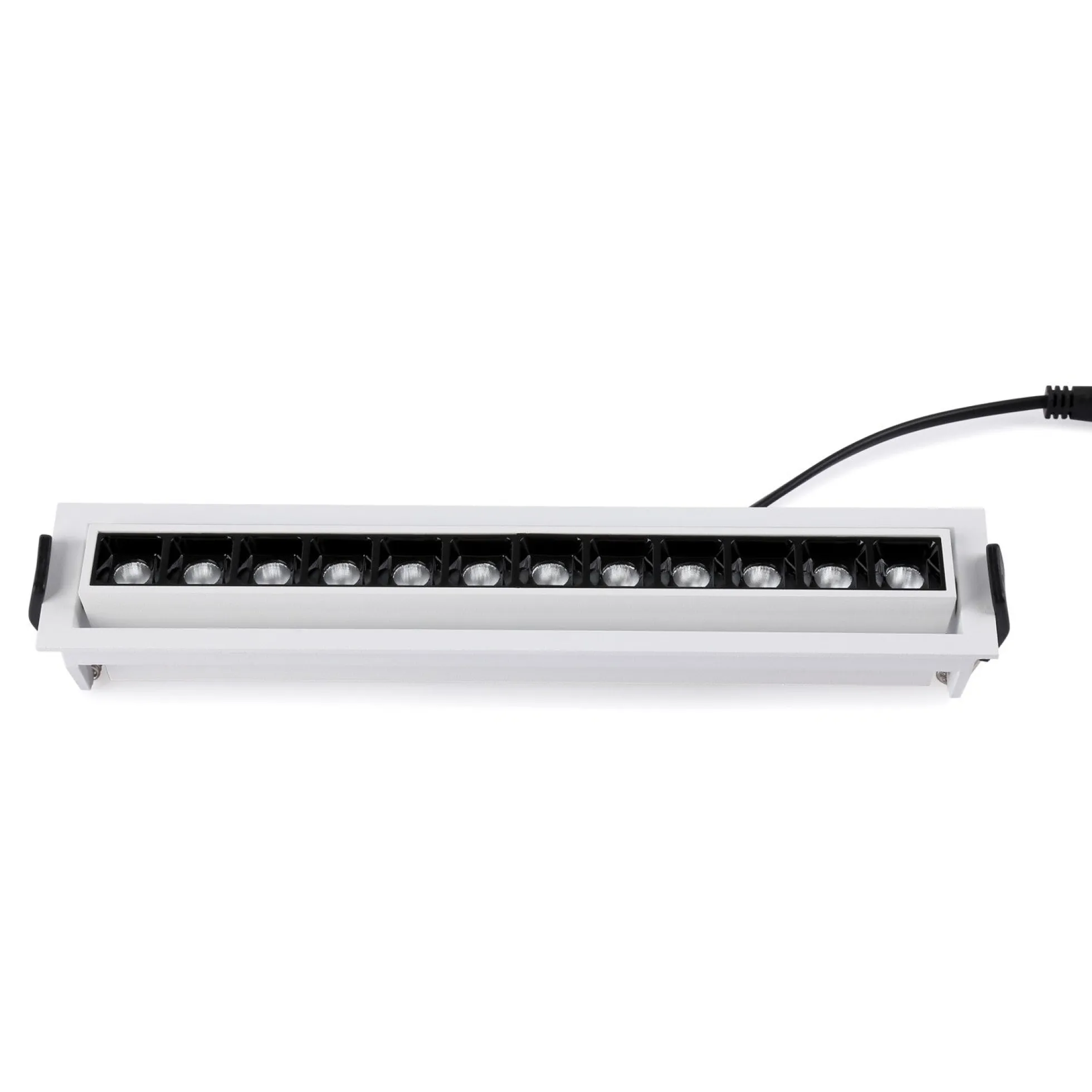 Foco lineal LED empotrable 20W - Orientable - UGR18 - CRI90 - Chip OSRAM - 2800K