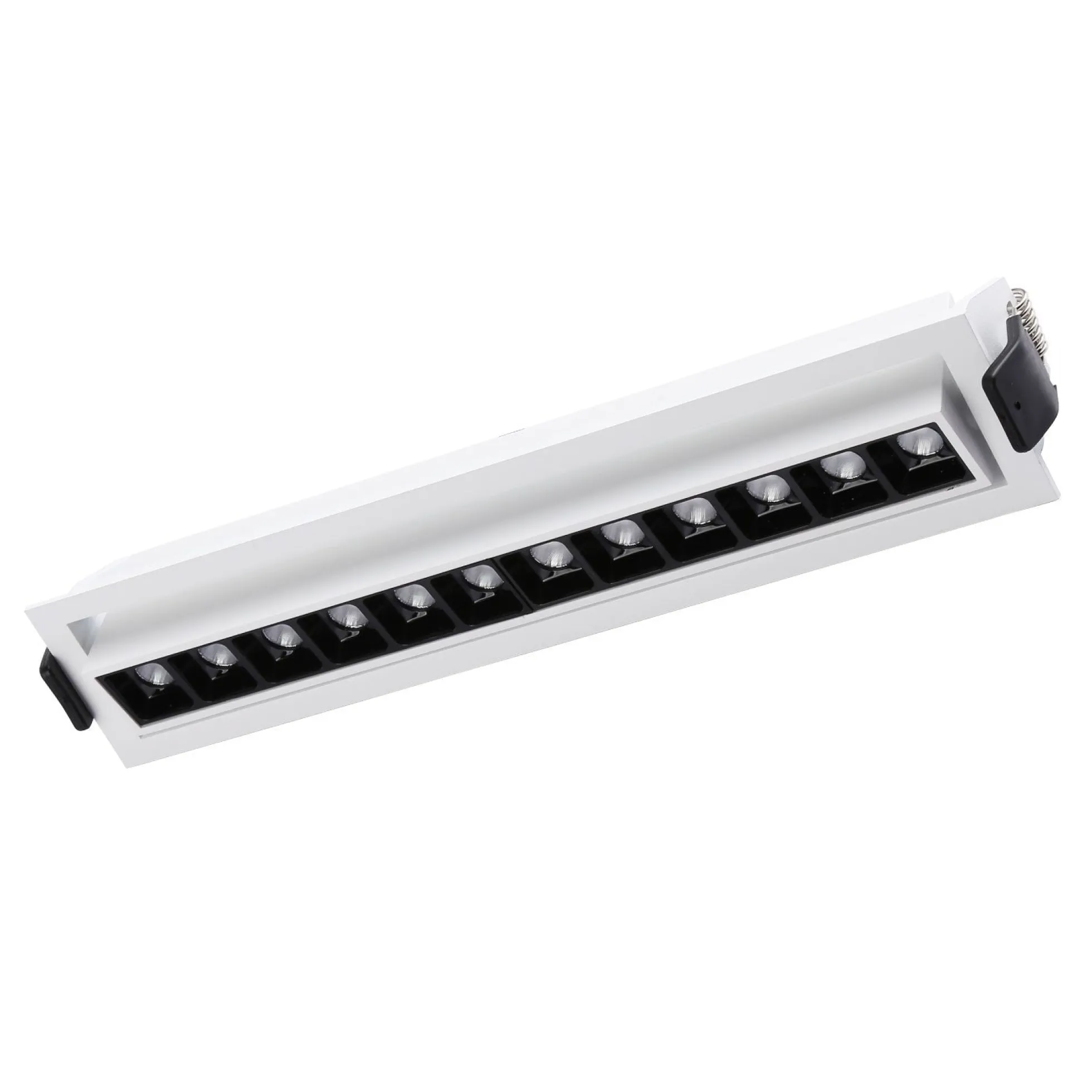 Foco lineal LED empotrable 20W - Orientable - UGR18 - CRI90 - Chip OSRAM - 2800K