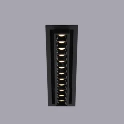 Foco lineal LED empotrable 20W - Orientable - UGR18 - CRI90 - Chip OSRAM - 2800K