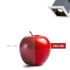 Foco lineal LED empotrable 2W - UGR18 - CRI90 - Chip OSRAM